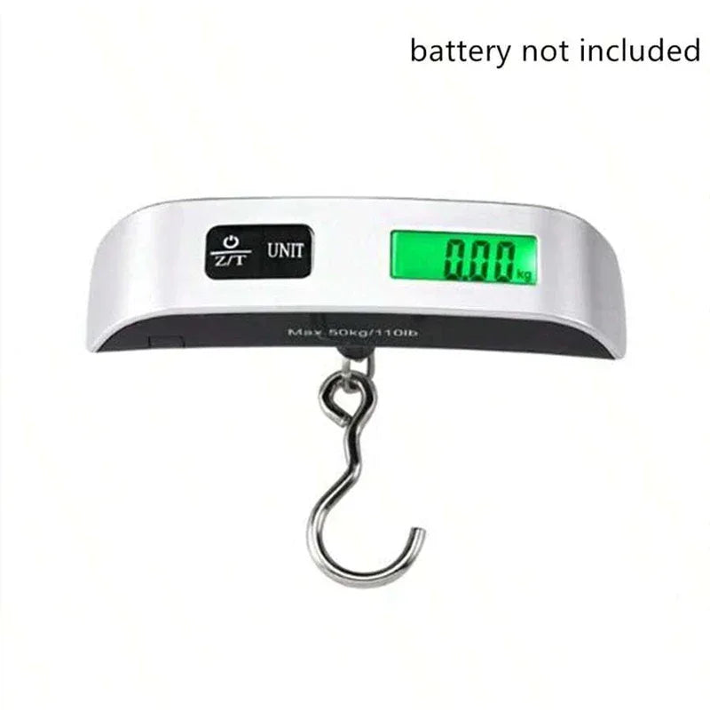 Digital Luggage Scale 50kg with LCD Display - SteadyBuy