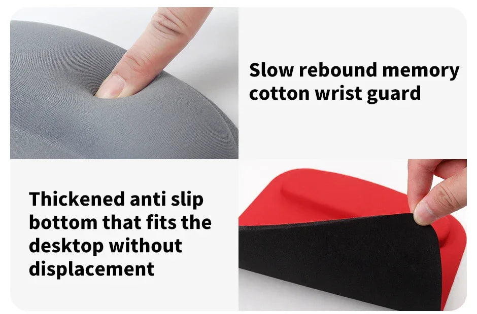 Colourful Ergonomic Wrist Rest Mouse Pad - SteadyBuy