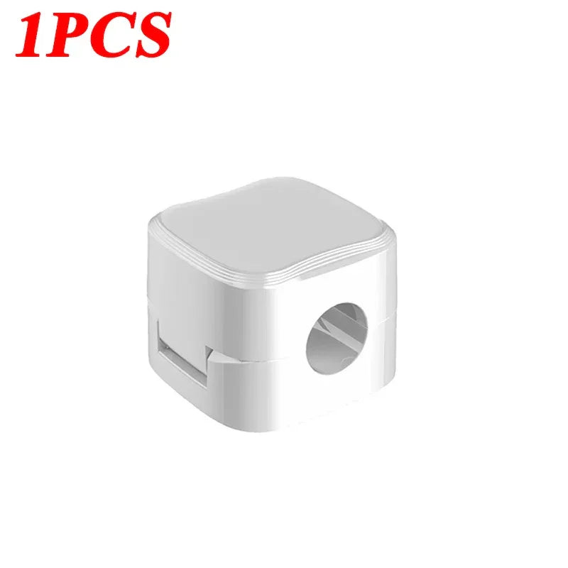 Magnetic Cable Clip Desk Cable Organiser – Black - SteadyBuy