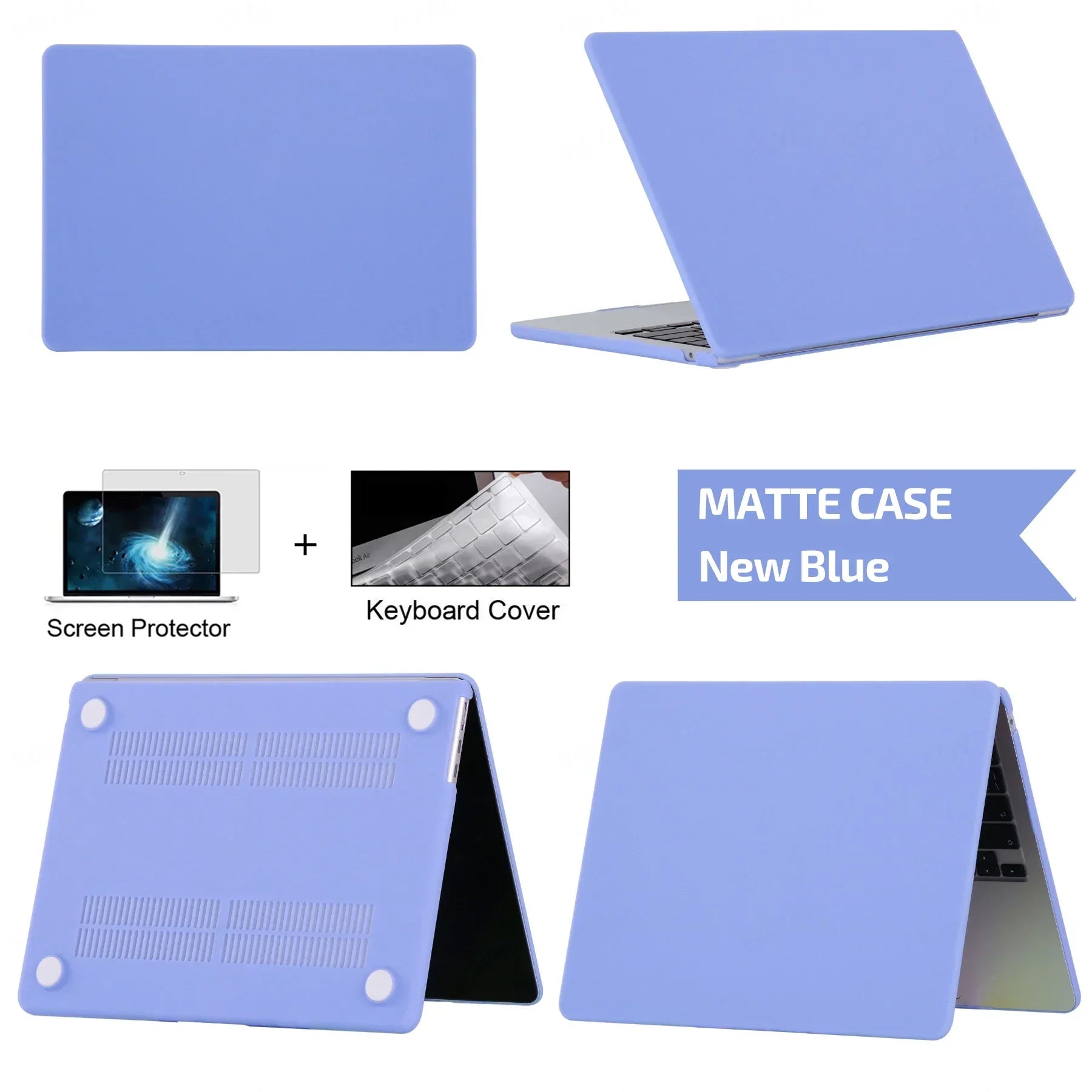 Matte Hard Case for MacBook Air & Pro 13–16" - SteadyBuy