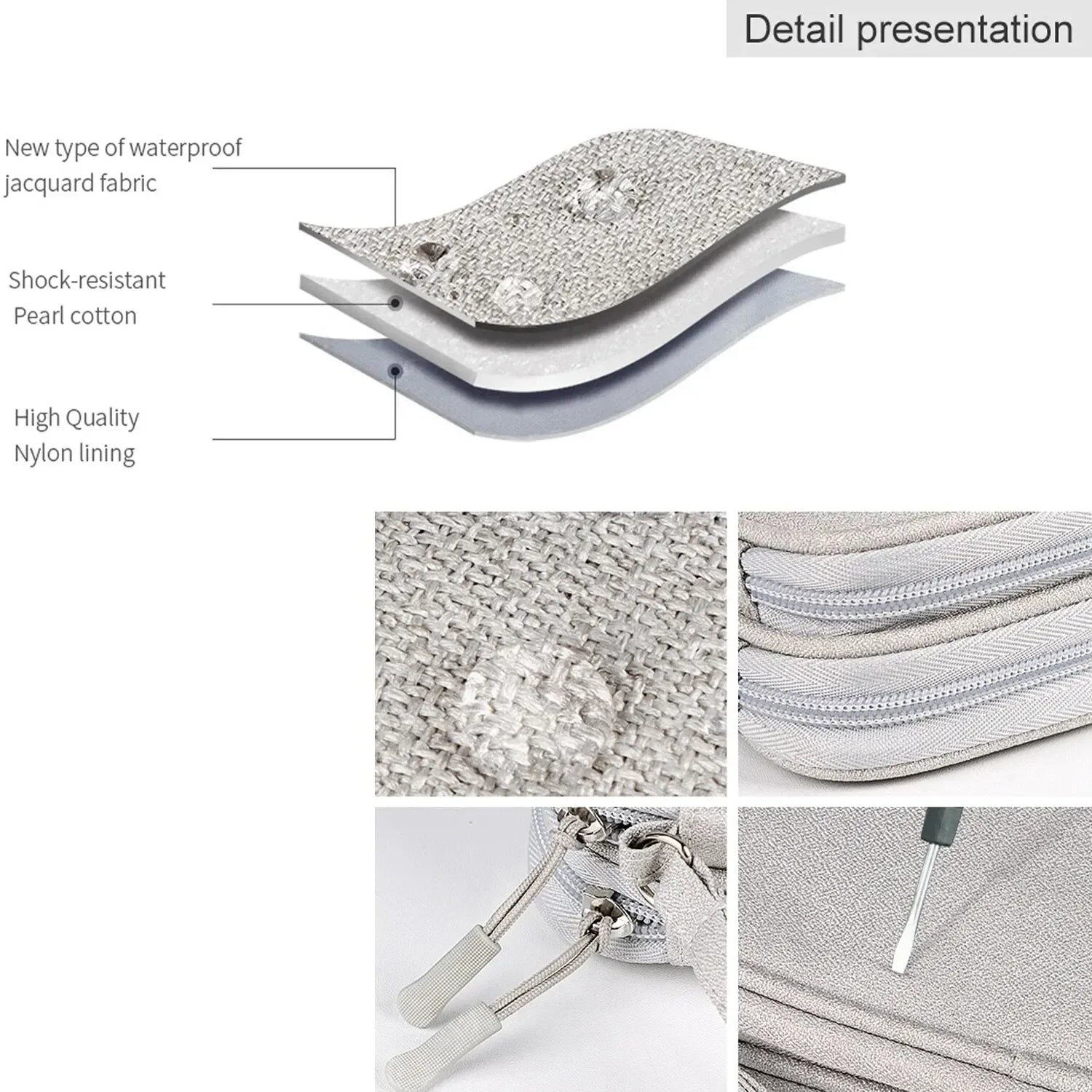 Waterproof Tech Cable Travel Organiser Case - SteadyBuy