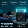 3‑in‑1 Portable Air Cooler & LED Night Light - SteadyBuy