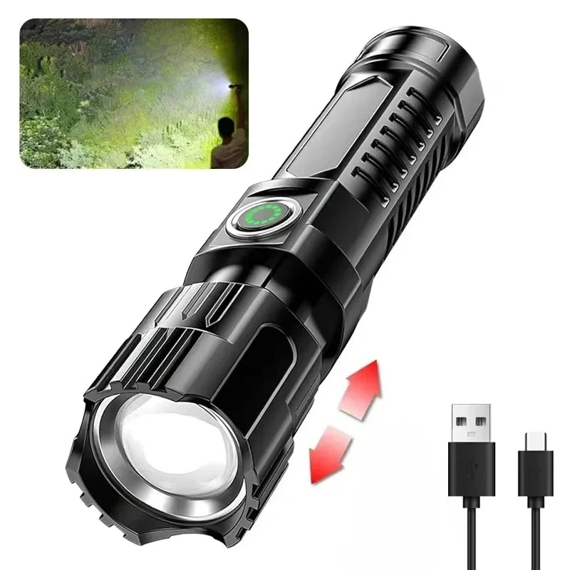 Car Emergency LED Torch - Rechargeable Flashlight for Your Vehicle