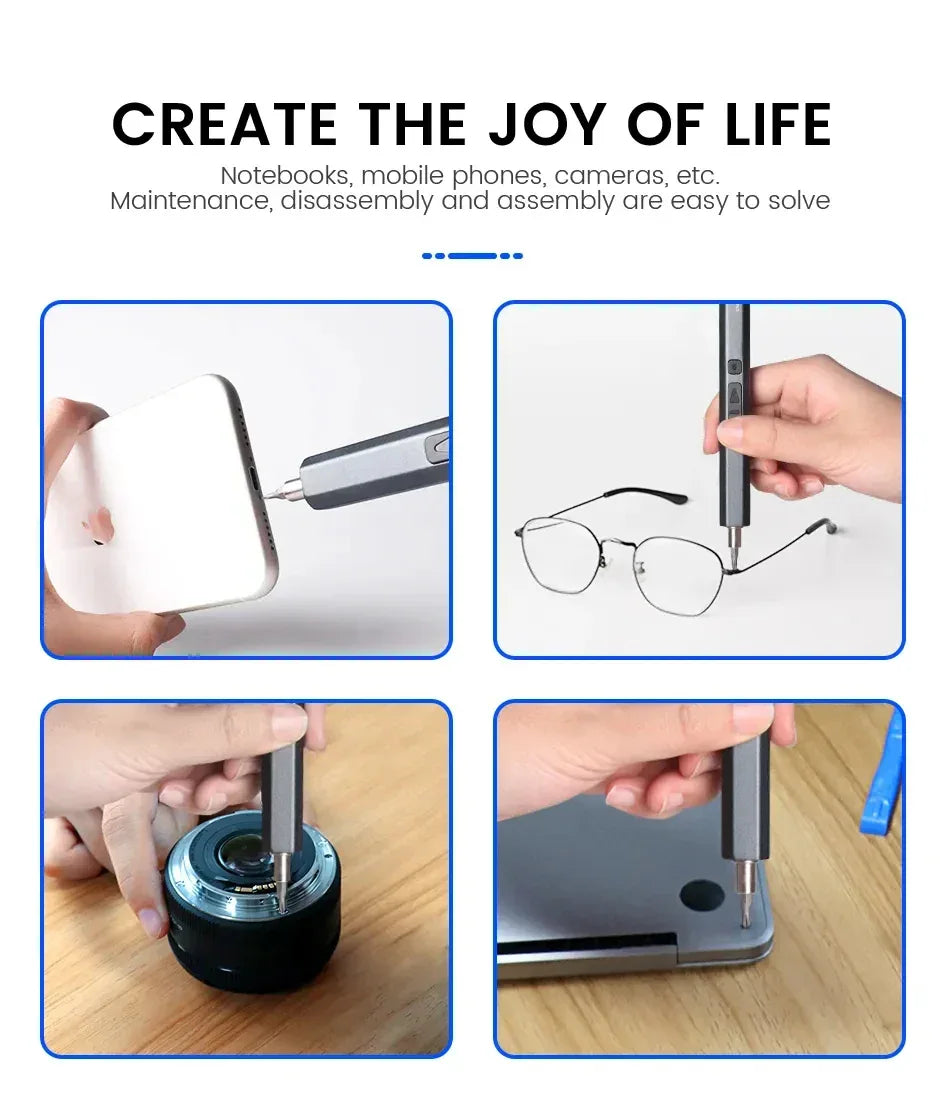 Cordless Precision Electric Screwdriver Set - SteadyBuy