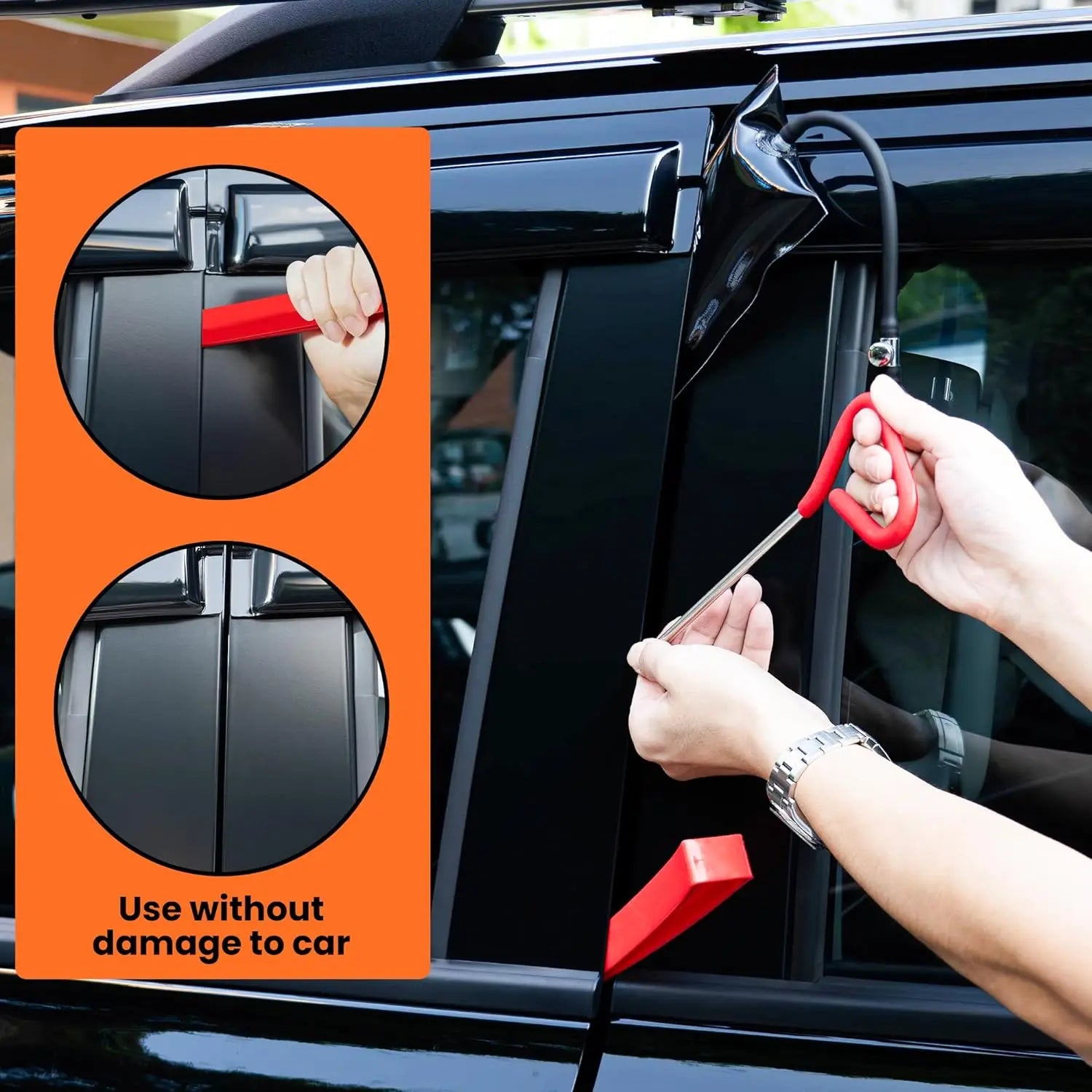 Car Door Long Reach Unlocking Tool Kit