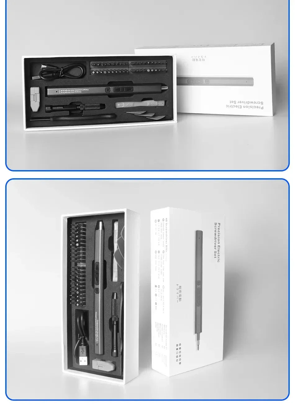 Cordless Precision Electric Screwdriver Set - SteadyBuy