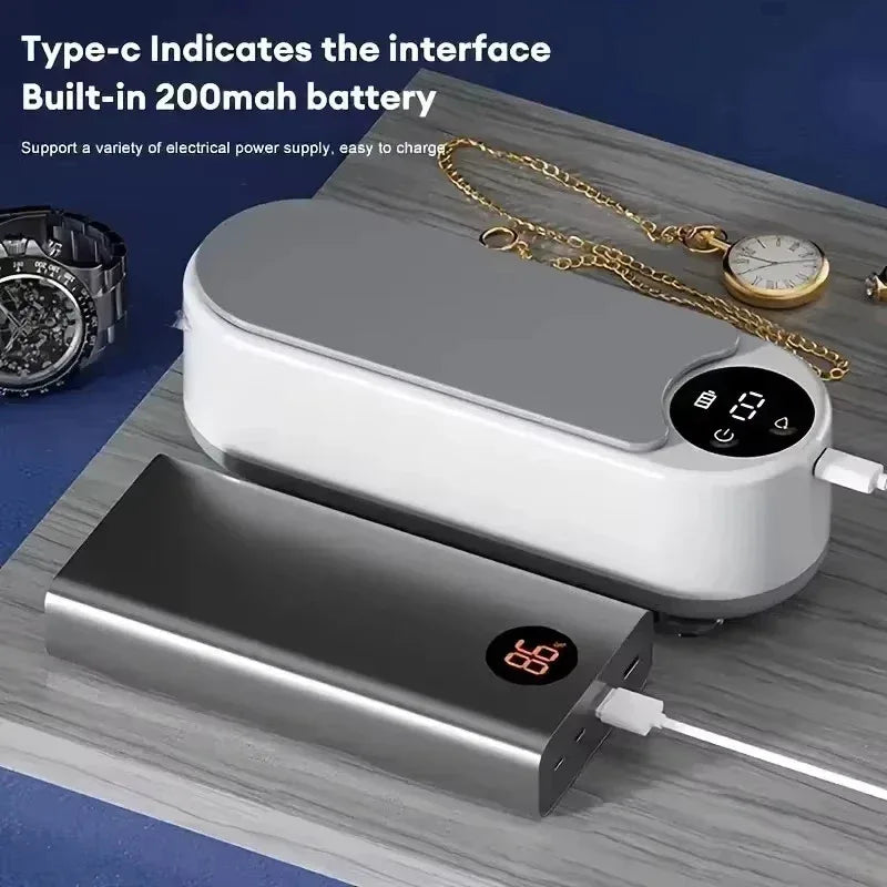 Ultrasonic Eyeglass & Jewellery Cleaner - SteadyBuy
