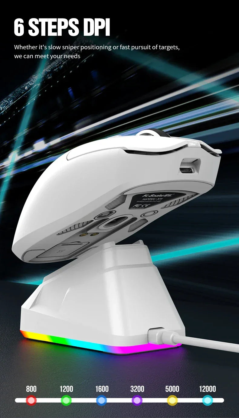 K-Sanke X11 Wireless Gaming Mouse with Magnetic Charging - SteadyBuy