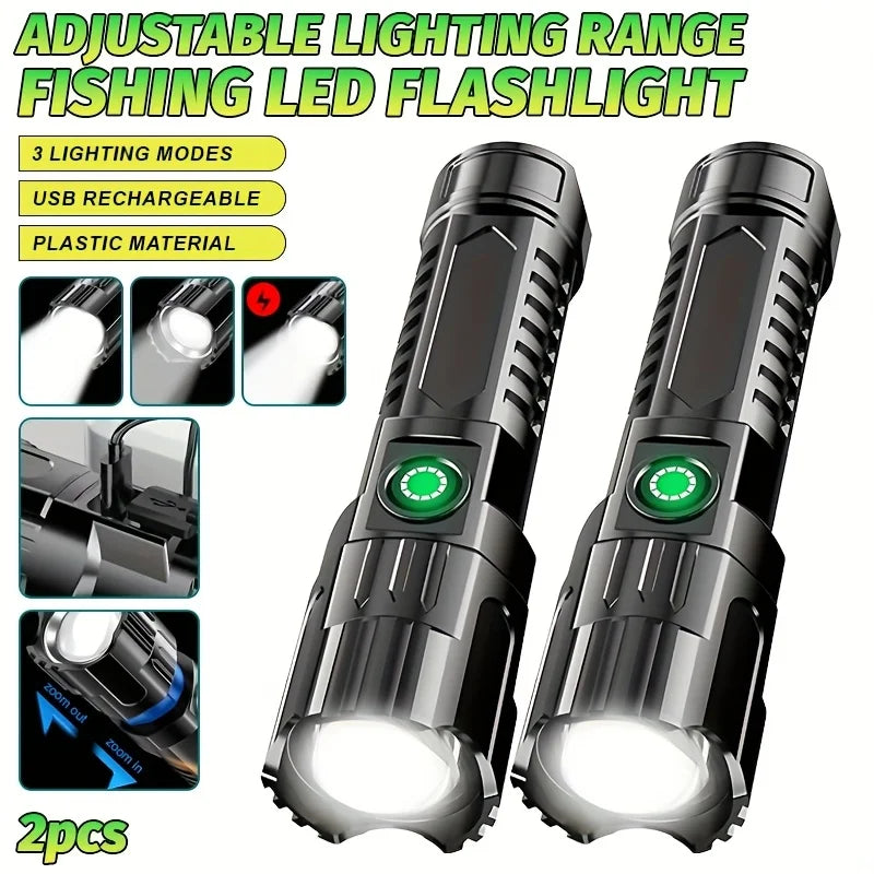 Car Emergency LED Torch - Rechargeable Flashlight for Your Vehicle