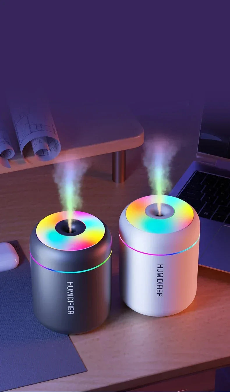 180ml USB Aroma Humidifier & Diffuser - SteadyBuy