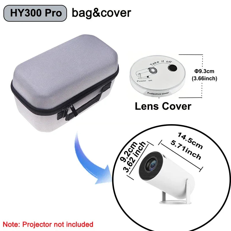 HY300 Projector Travel Carry Case - SteadyBuy