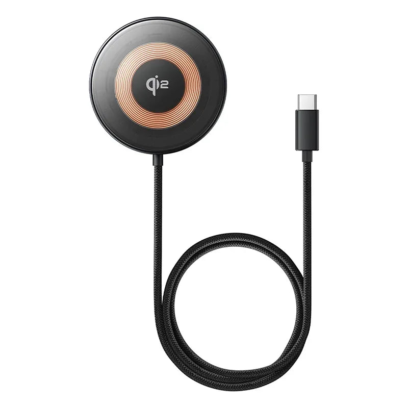 Baseus 15W Qi2 Magnetic Wireless Charger with Stand - SteadyBuy