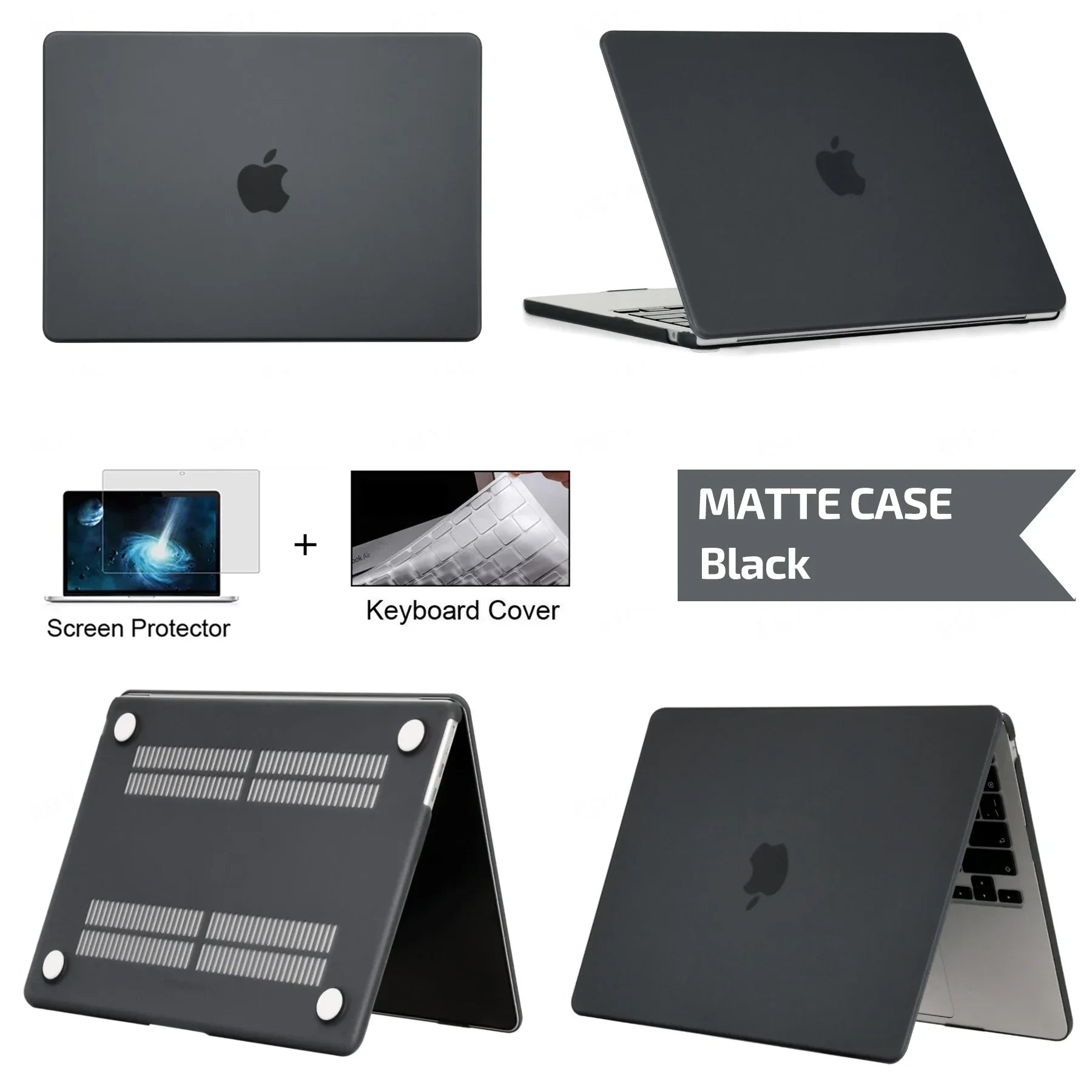 Matte Hard Case for MacBook Air & Pro 13–16" - SteadyBuy