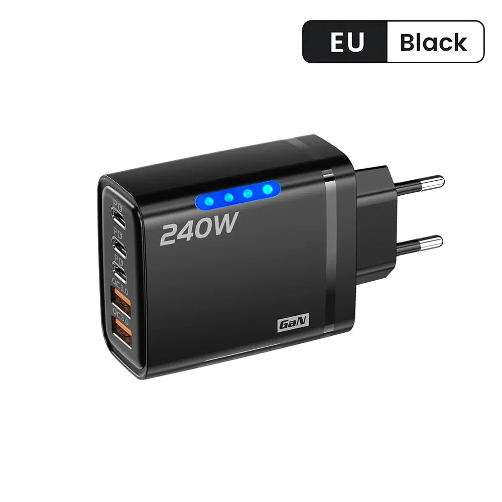5-Port USB-C PD Wall Charger with Quick Charge 3.0 - SteadyBuy