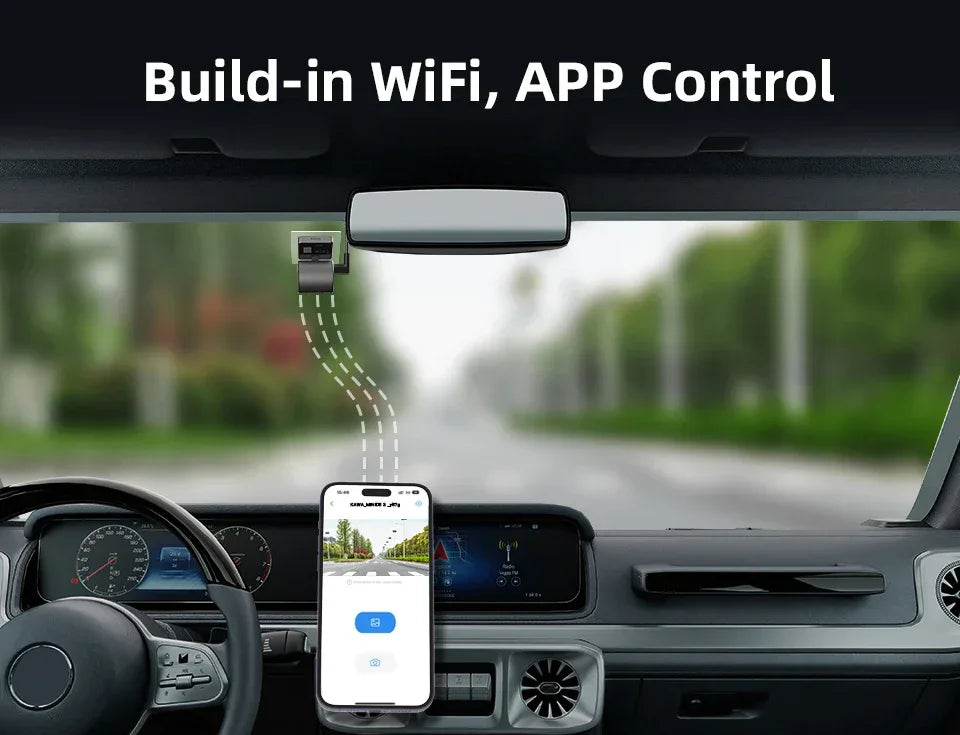 KAWA Mini 3 2K Smart Dash Camera - SteadyBuy