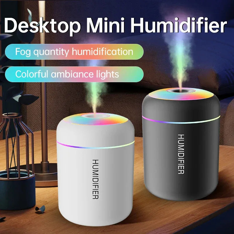 180ml USB Aroma Humidifier & Diffuser - SteadyBuy