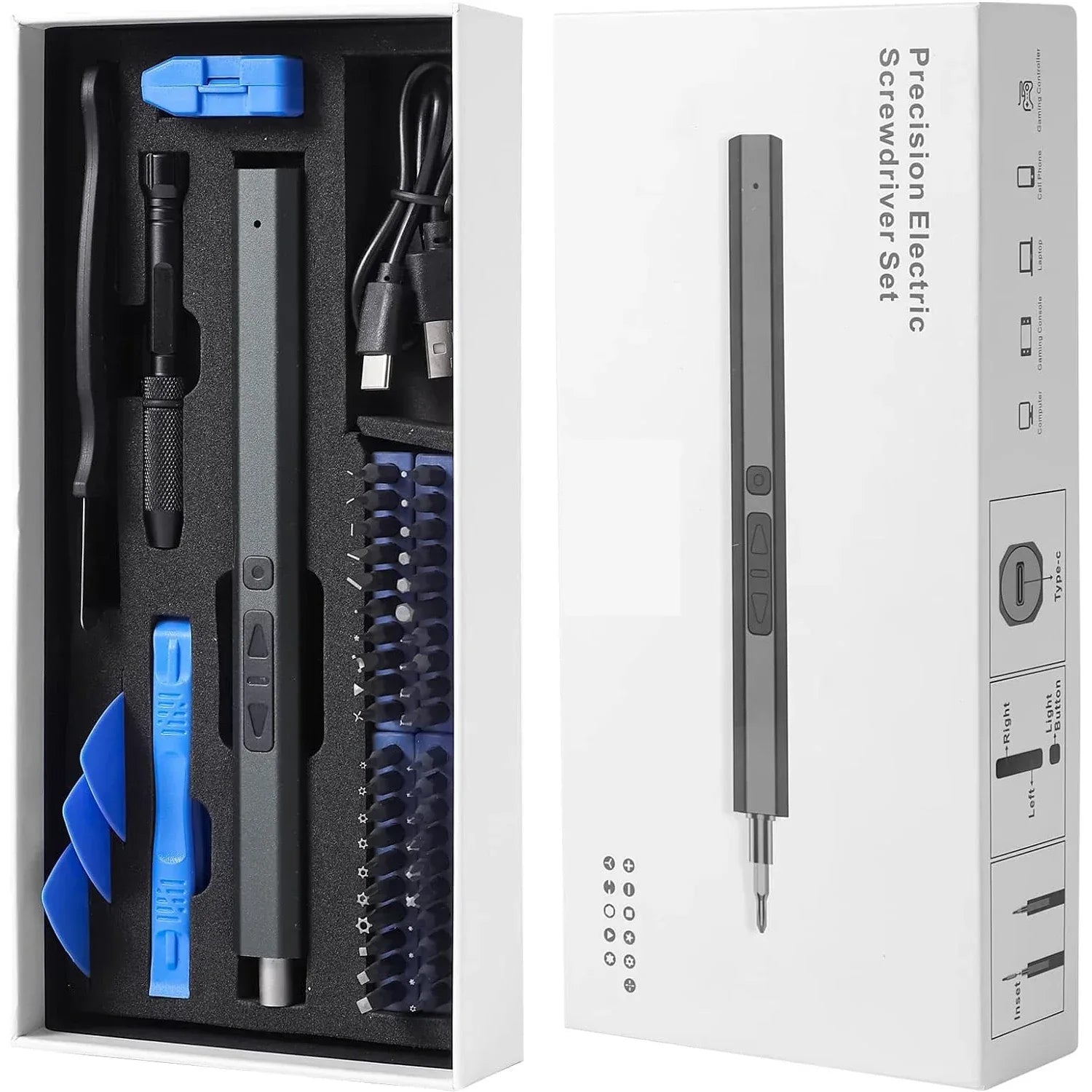 Cordless Precision Electric Screwdriver Set - SteadyBuy