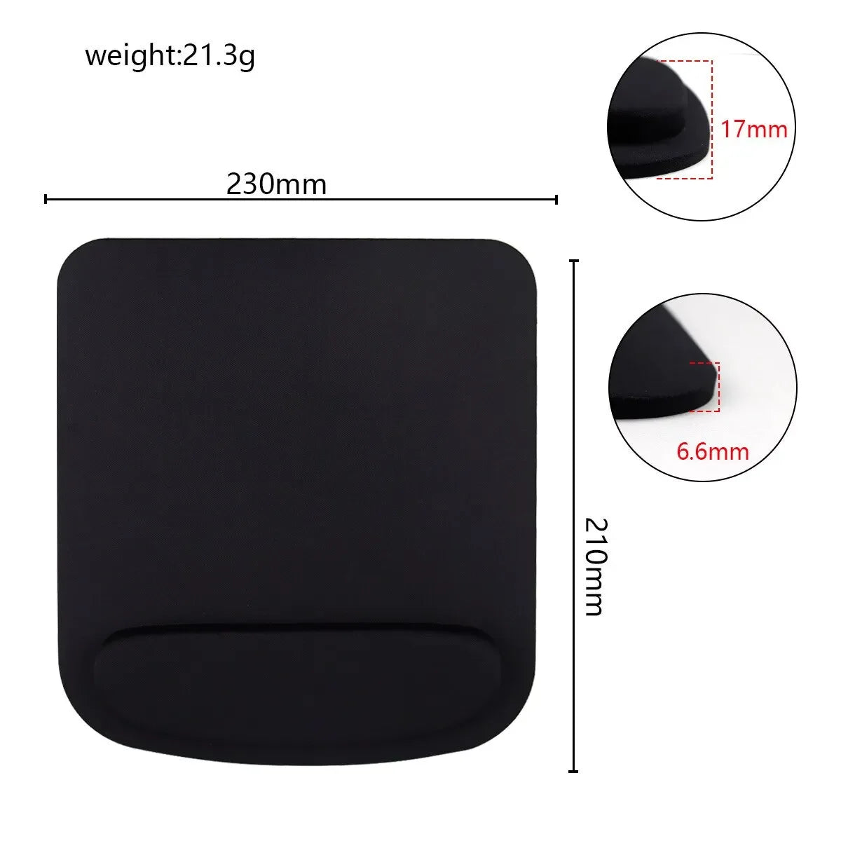 Colourful Ergonomic Wrist Rest Mouse Pad - SteadyBuy