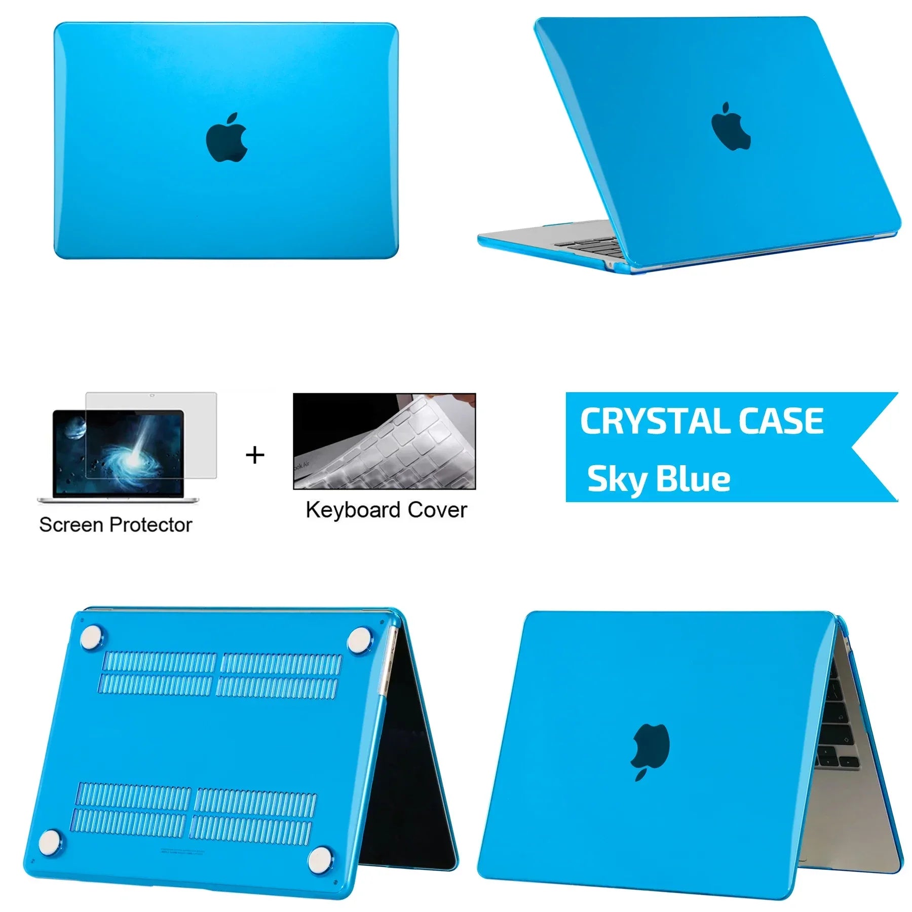 Matte Hard Case for MacBook Air & Pro 13–16" - SteadyBuy
