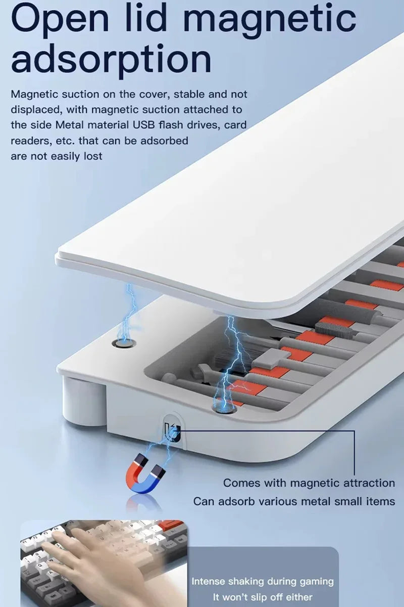 Multi-Device Detail Cleaning Kit for Laptops & Earbuds - SteadyBuy