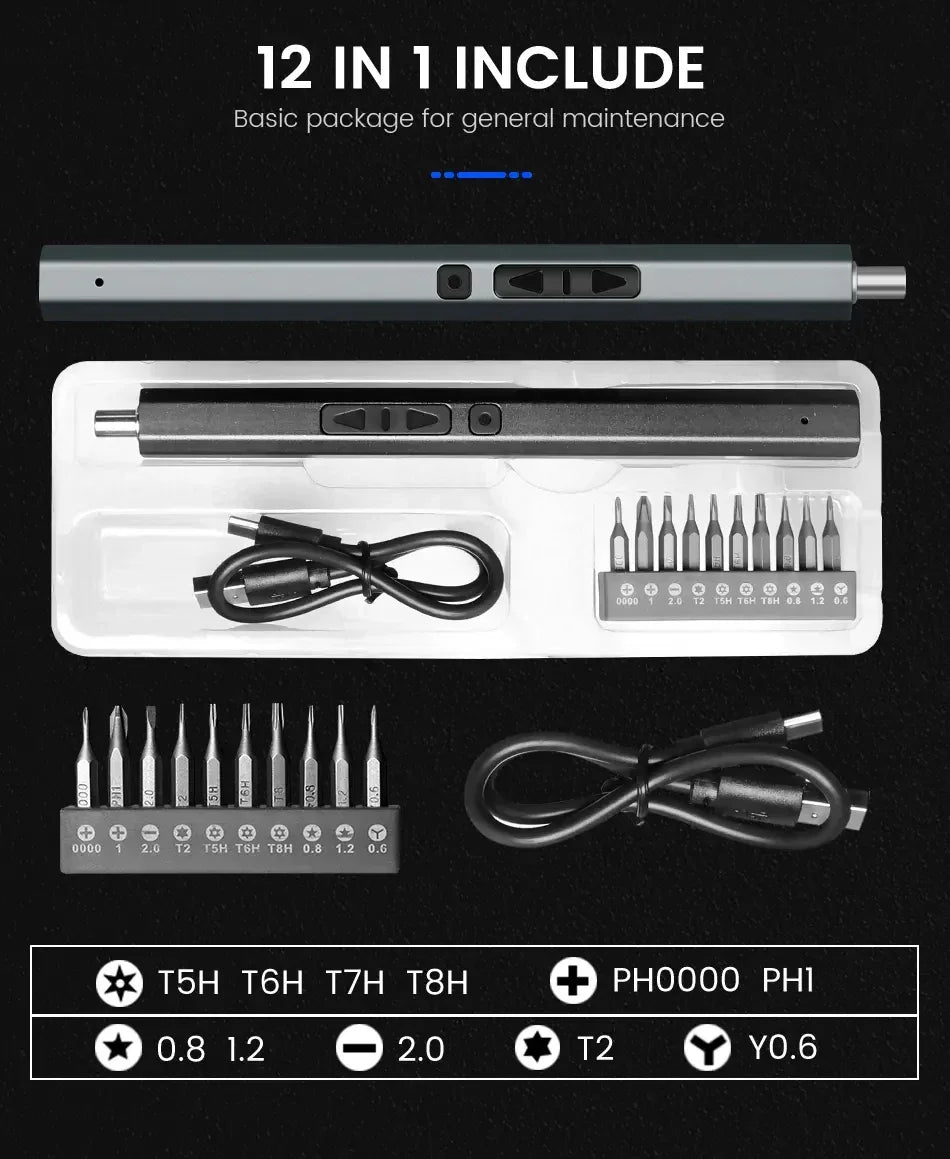 Cordless Precision Electric Screwdriver Set - SteadyBuy