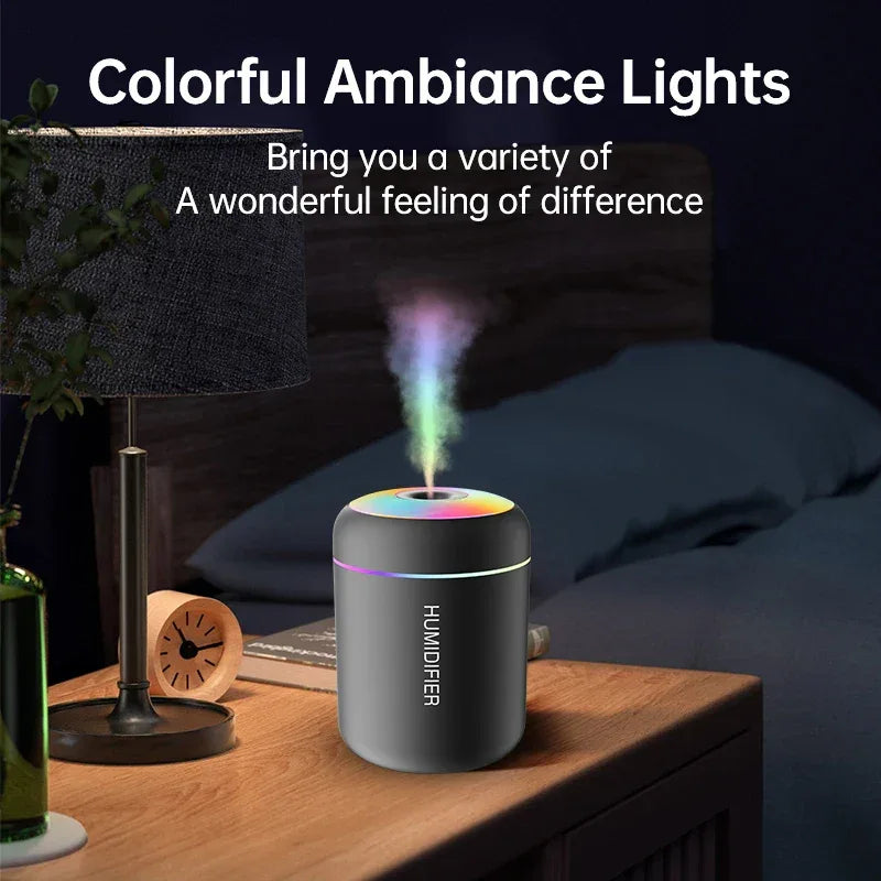 180ml USB Aroma Humidifier & Diffuser - SteadyBuy