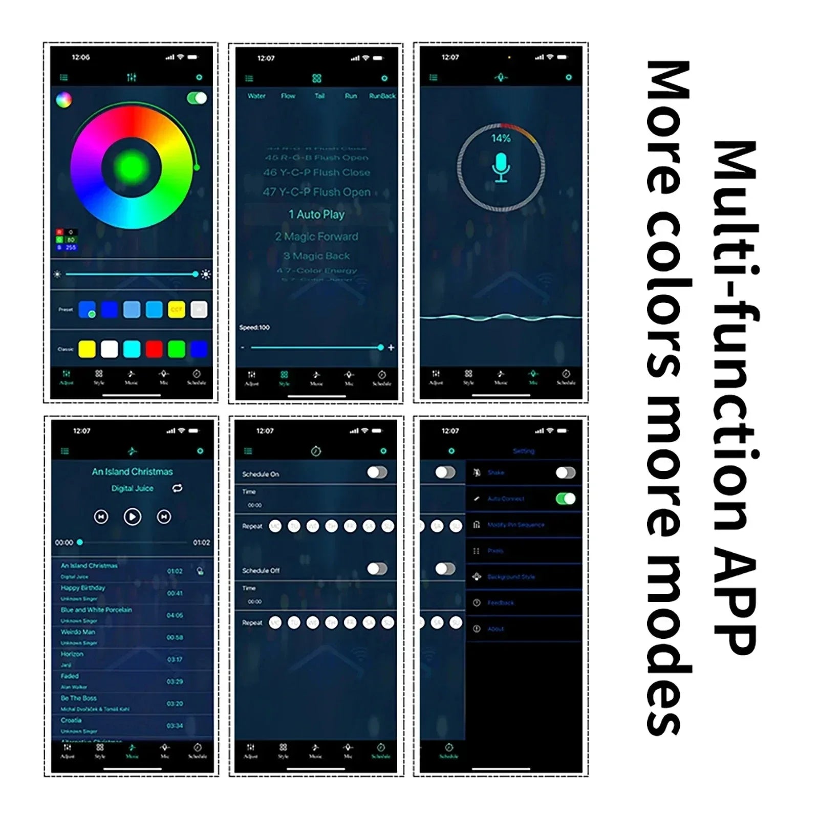 RGB Car Interior Ambient LED Light Strip (USB, App Control) - SteadyBuy