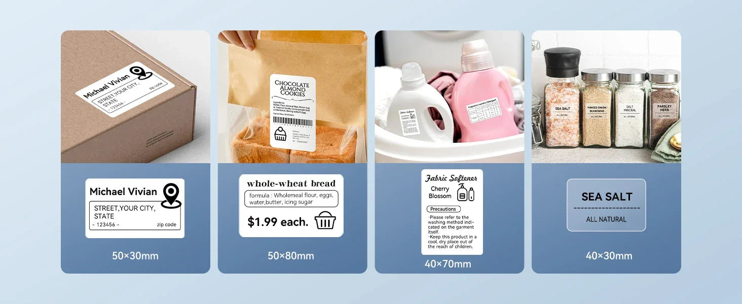 Niimbot B1 Bluetooth Thermal Label Printer (2") - SteadyBuy