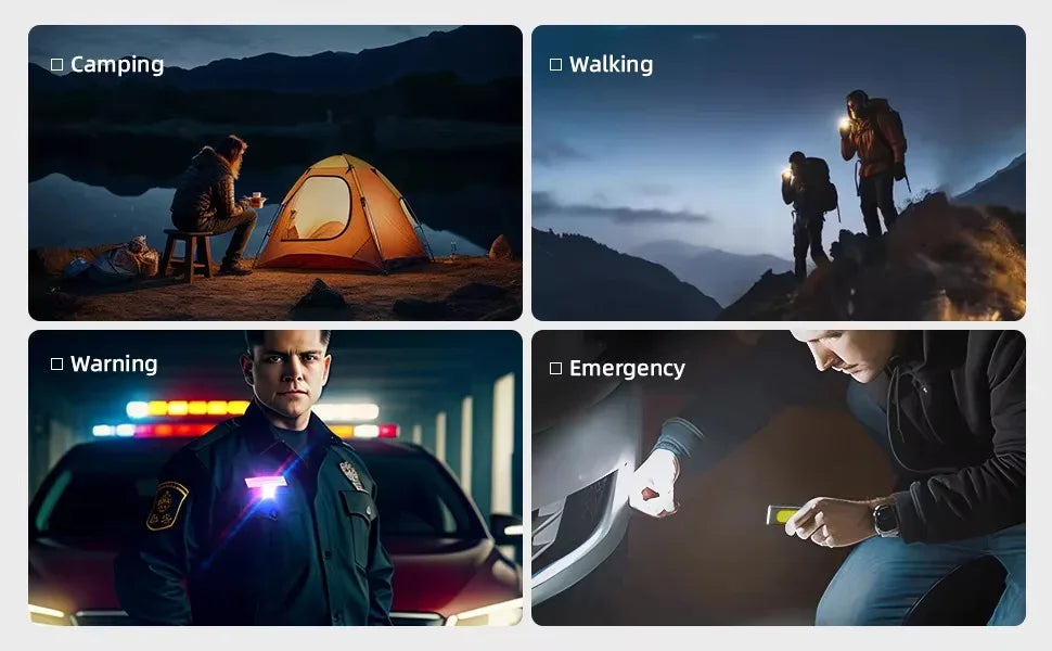 LED Keychain Flashlight 600Lm USB-C Rechargeable - SteadyBuy