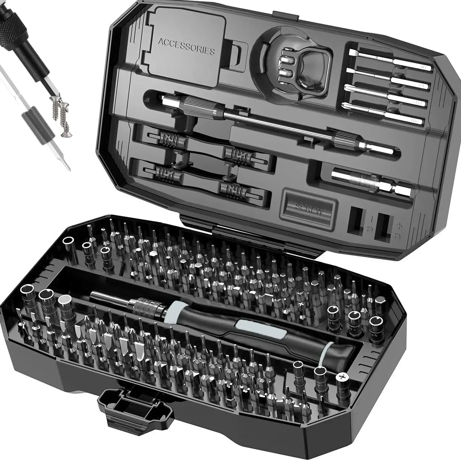Precision Laptop & Electronics Screwdriver Kit (152‑in‑1) - SteadyBuy