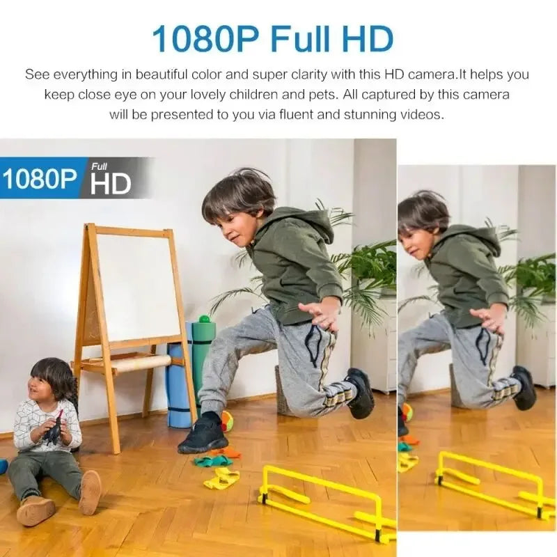 X5 1080p Mini WiFi Security Camera & Baby Monitor - SteadyBuy