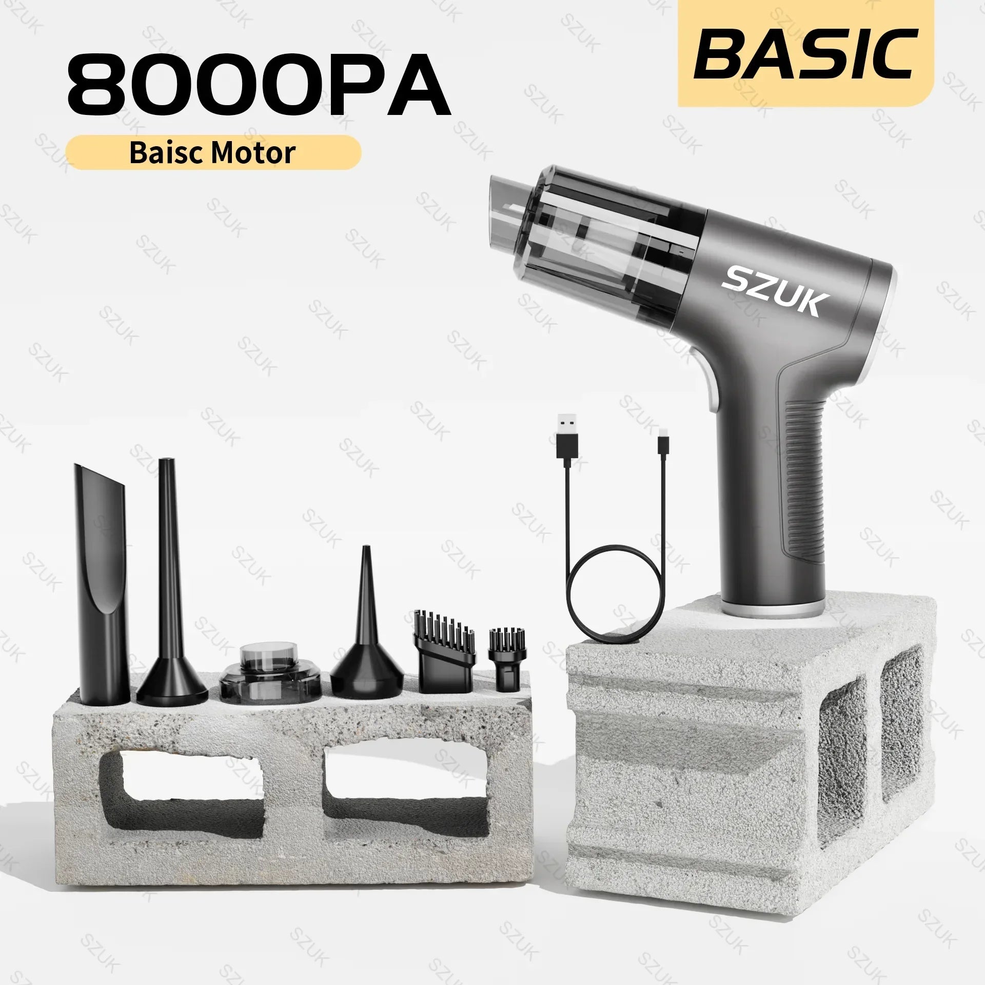 Mini Wireless Car & Home Vacuum Cleaner - SteadyBuy