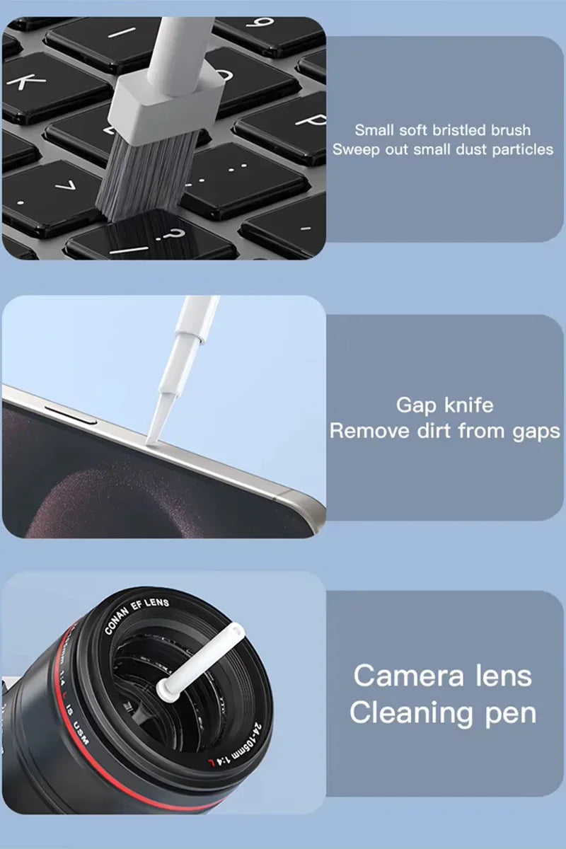 Multi-Device Detail Cleaning Kit for Laptops & Earbuds - SteadyBuy